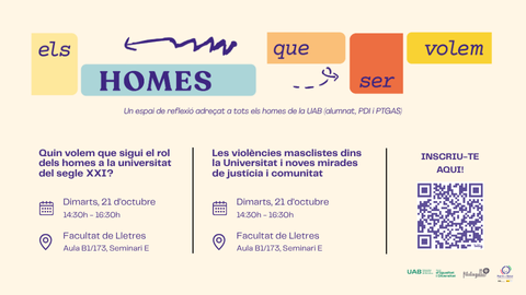 Cartell amb informació i QR